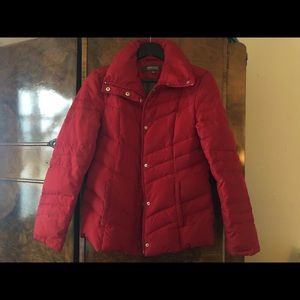 Kenneth Cole Red Puffer Jacket Red [Sz S]